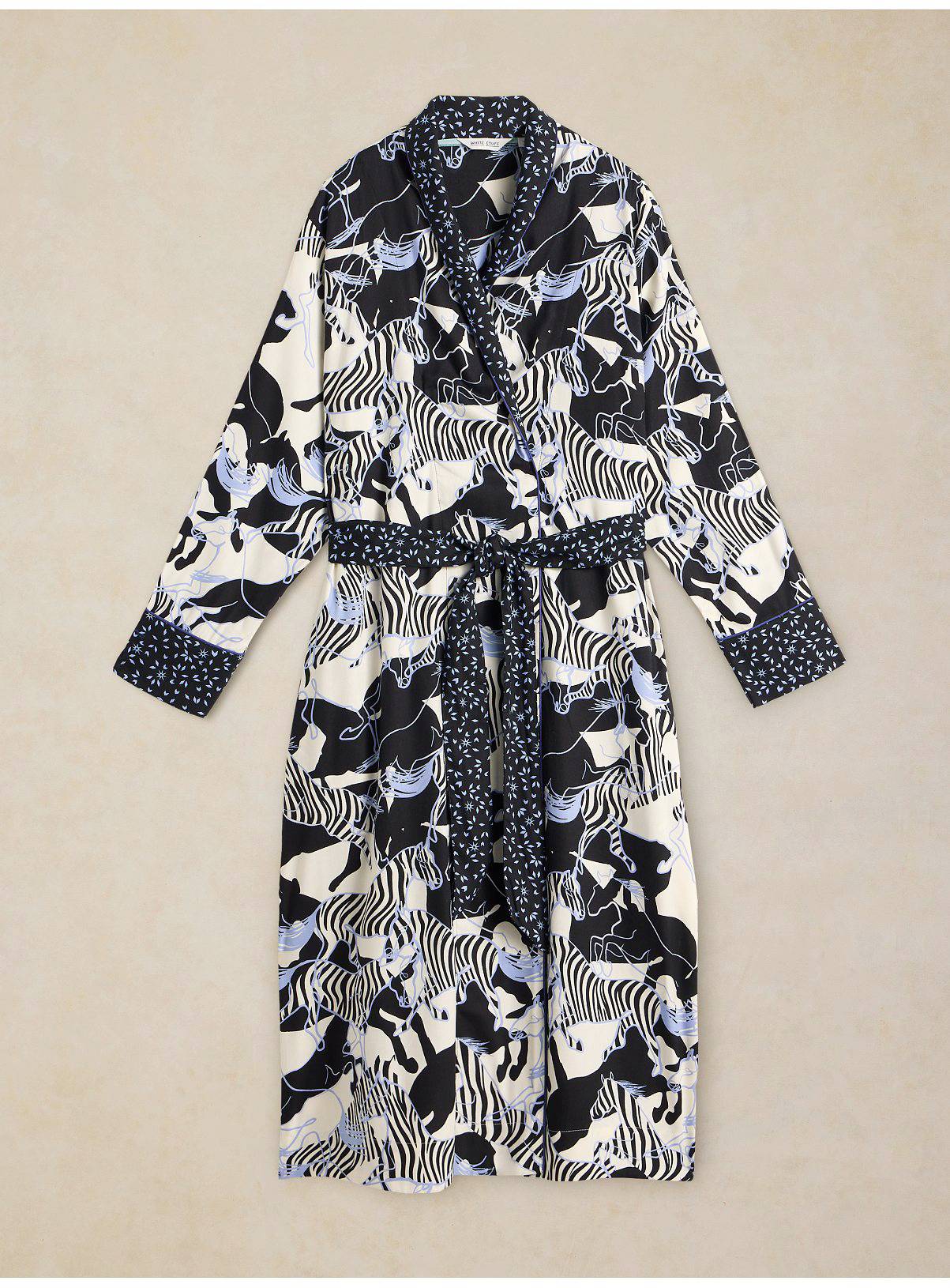 WHITE STUFF Nina Woven Dressing Gown XL - Image 5
