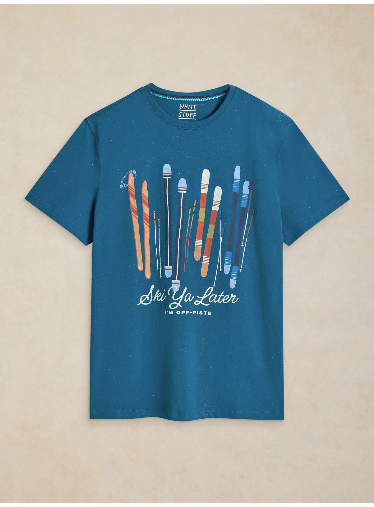WHITE STUFF Abersoch Graphic T-Shirt XL - Image 5 thumbnail