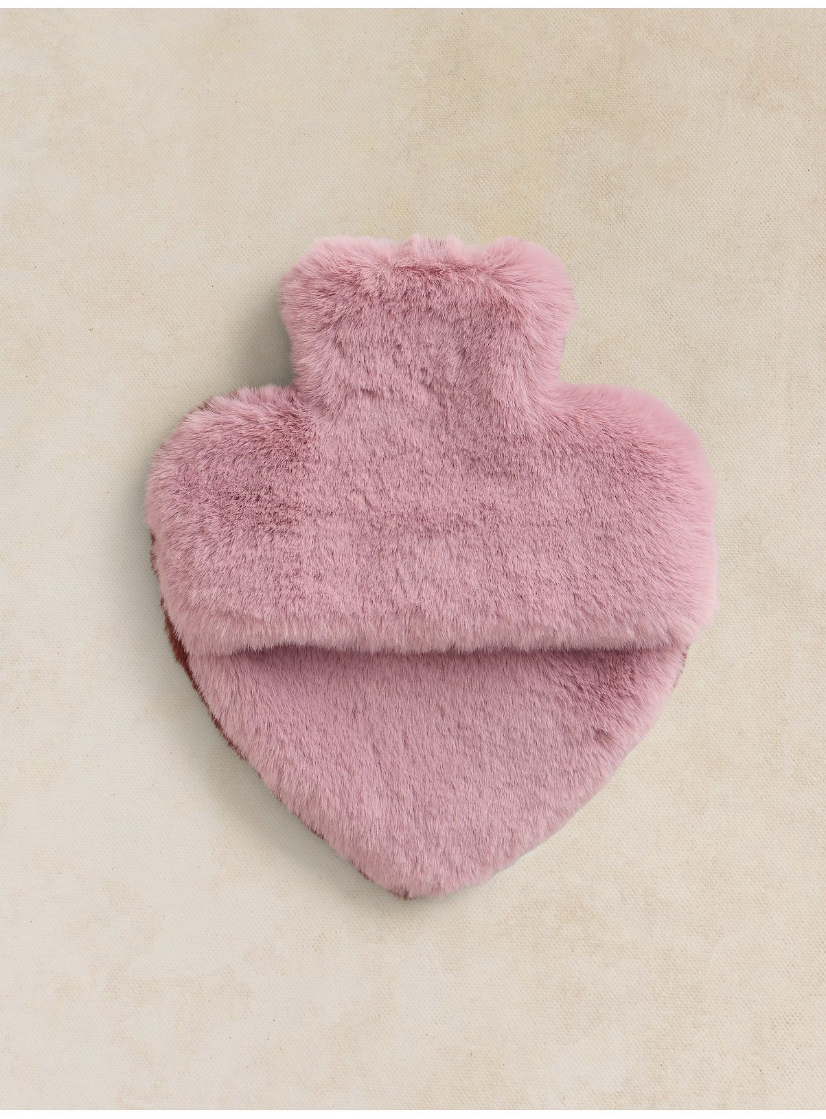 WHITE STUFF Heart Hot Water Bottle One Size - Image 1 thumbnail