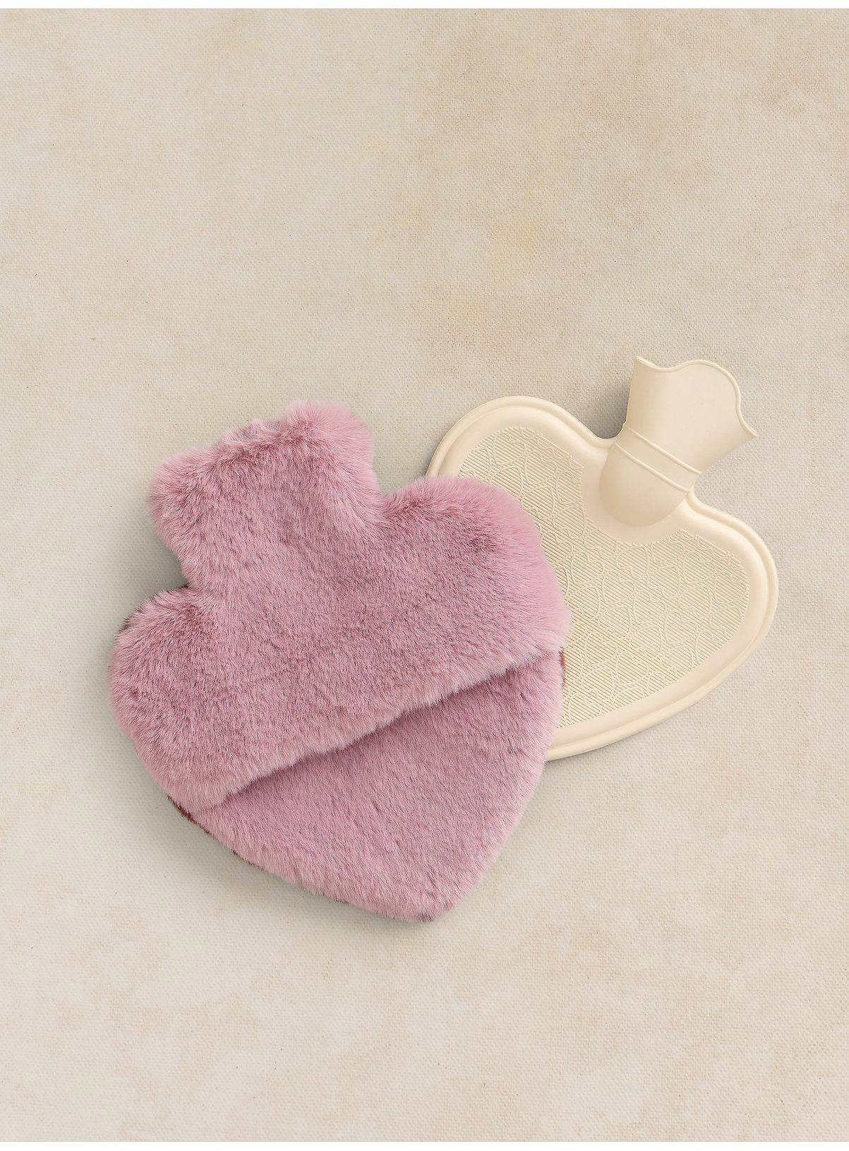 WHITE STUFF Heart Hot Water Bottle One Size - Image 2