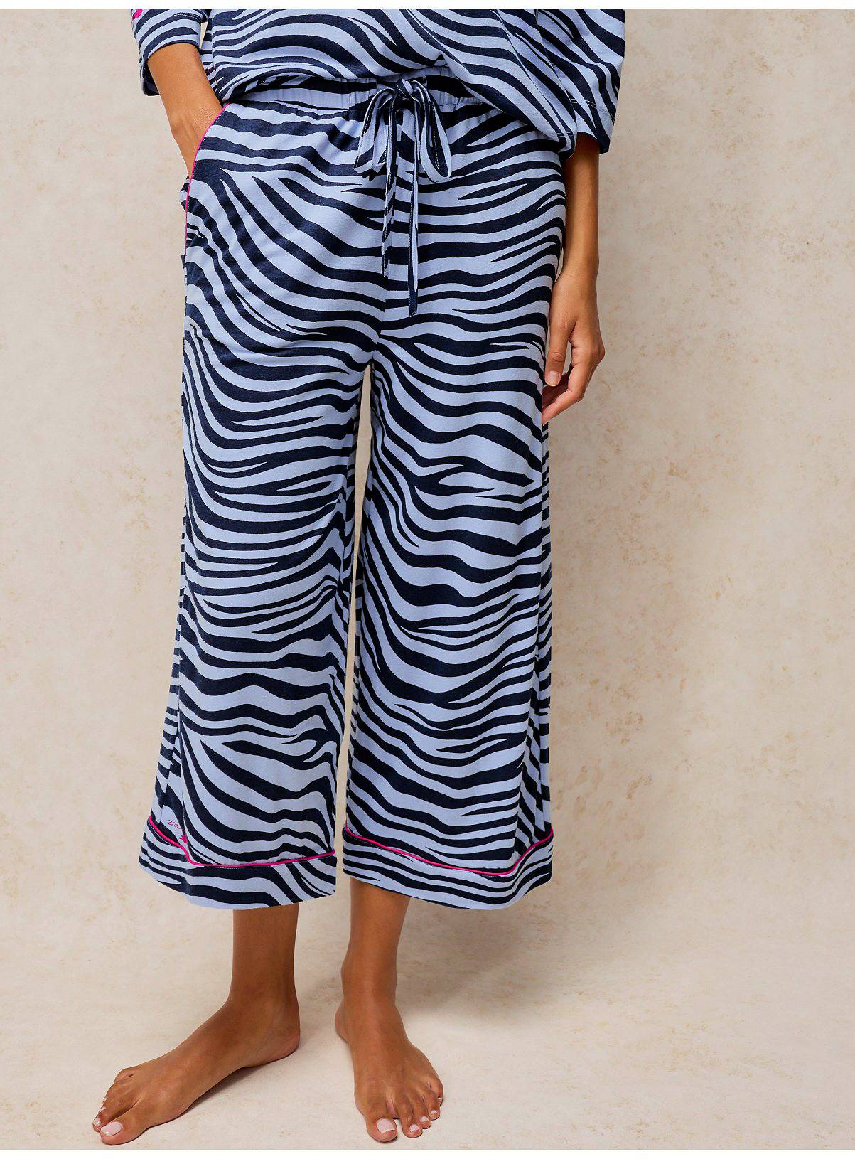 WHITE STUFF Trina Jersey Trousers S - Image 1