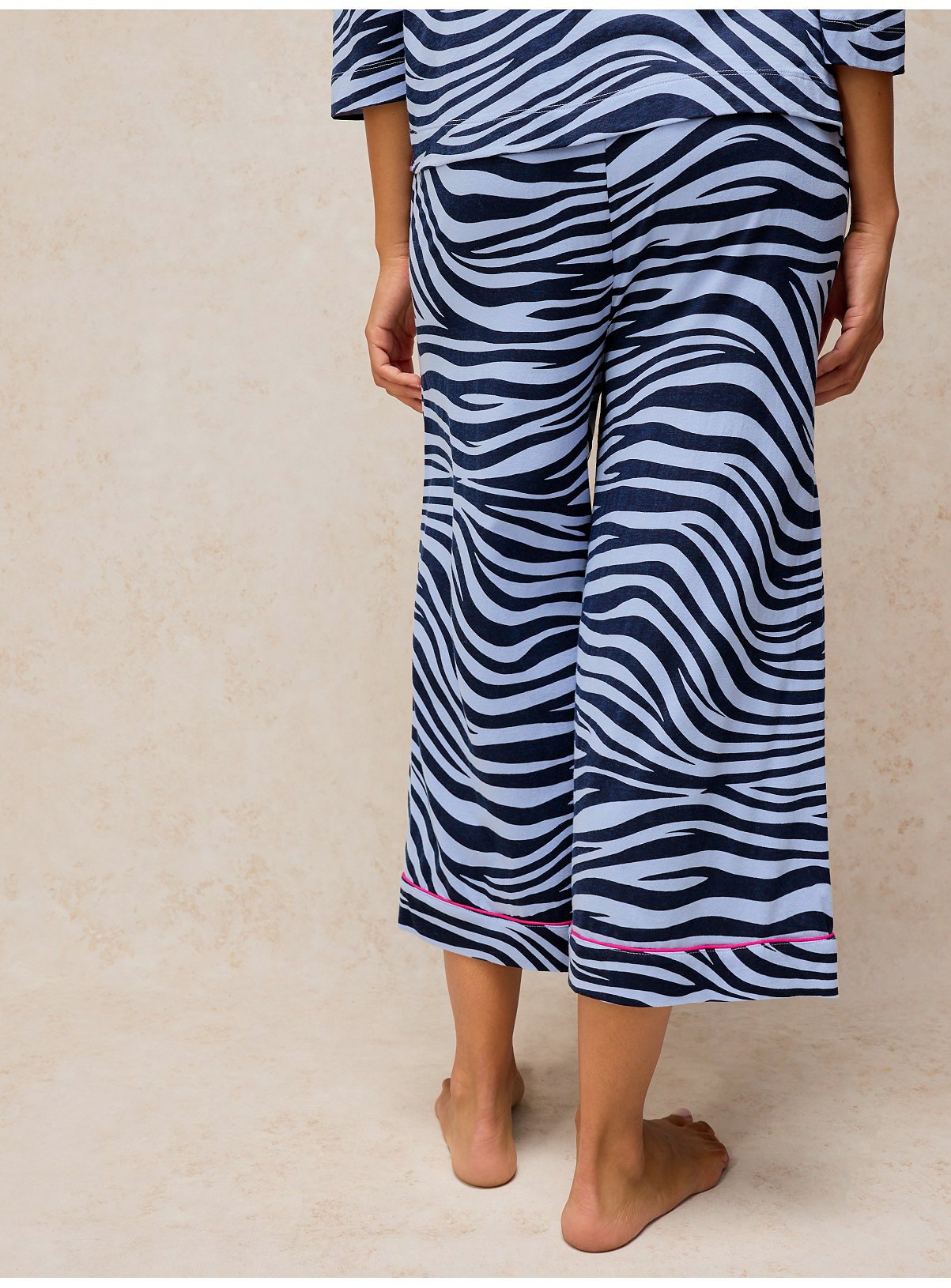 WHITE STUFF Trina Jersey Trousers S - Image 2 thumbnail