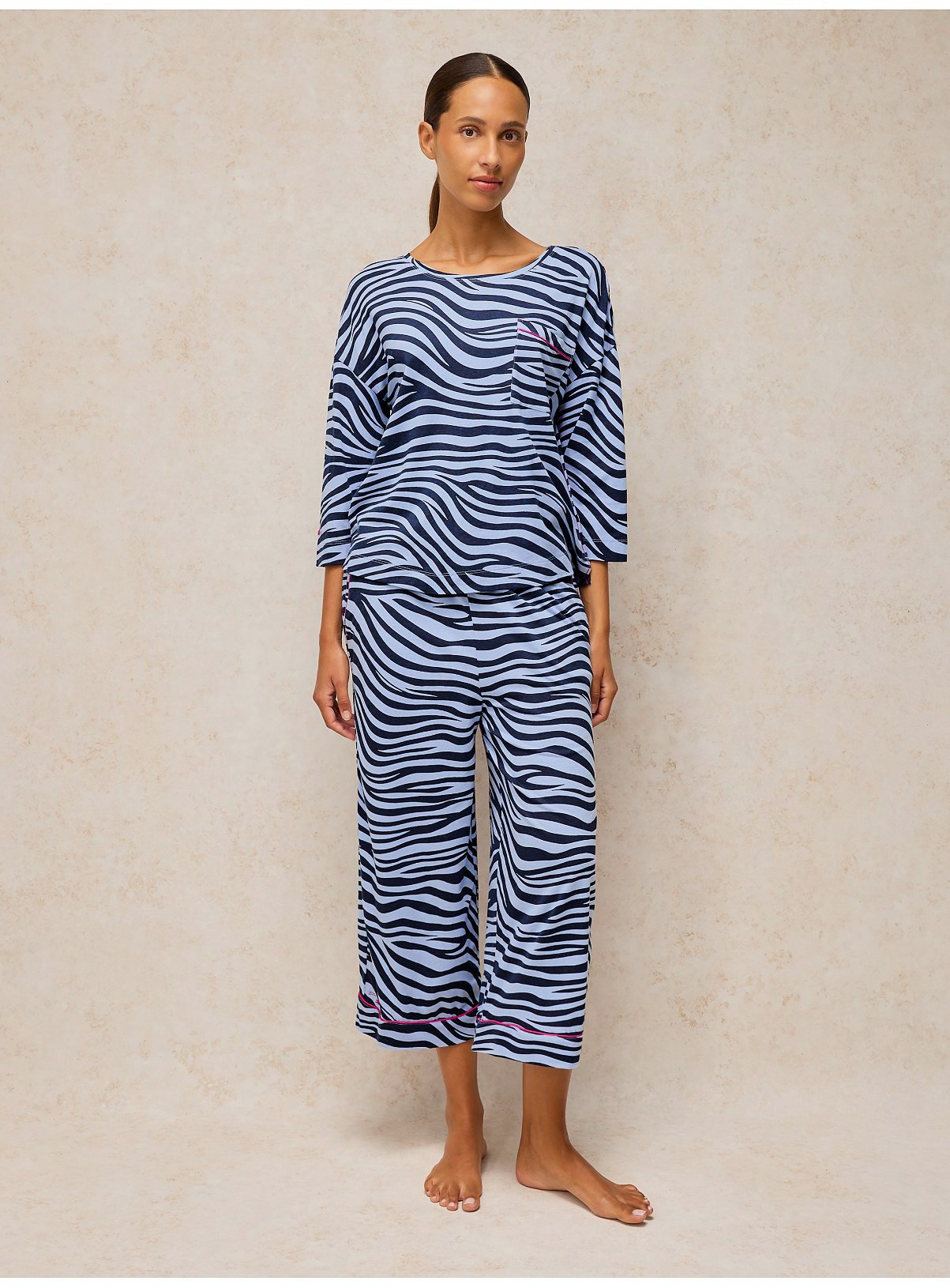 WHITE STUFF Trina Jersey Trousers S - Image 3 thumbnail