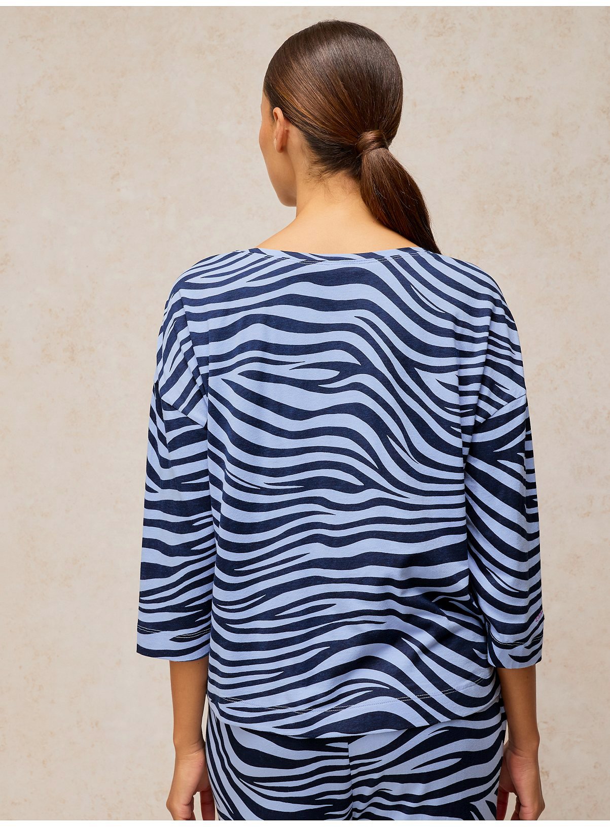WHITE STUFF Mia Printed Boxy T-Shirt XXL - Image 3 thumbnail