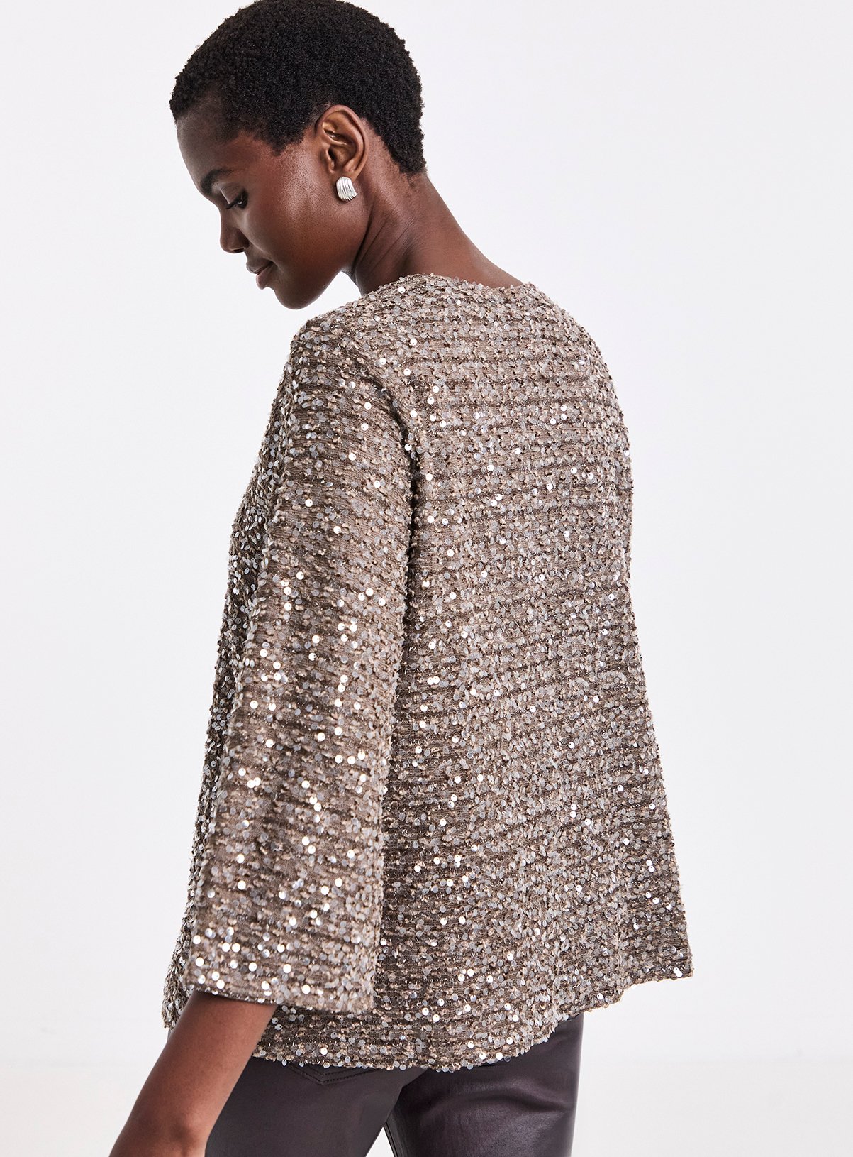 JD WILLIAMS Sequin Kimono Cardigan 10 - Image 2 thumbnail