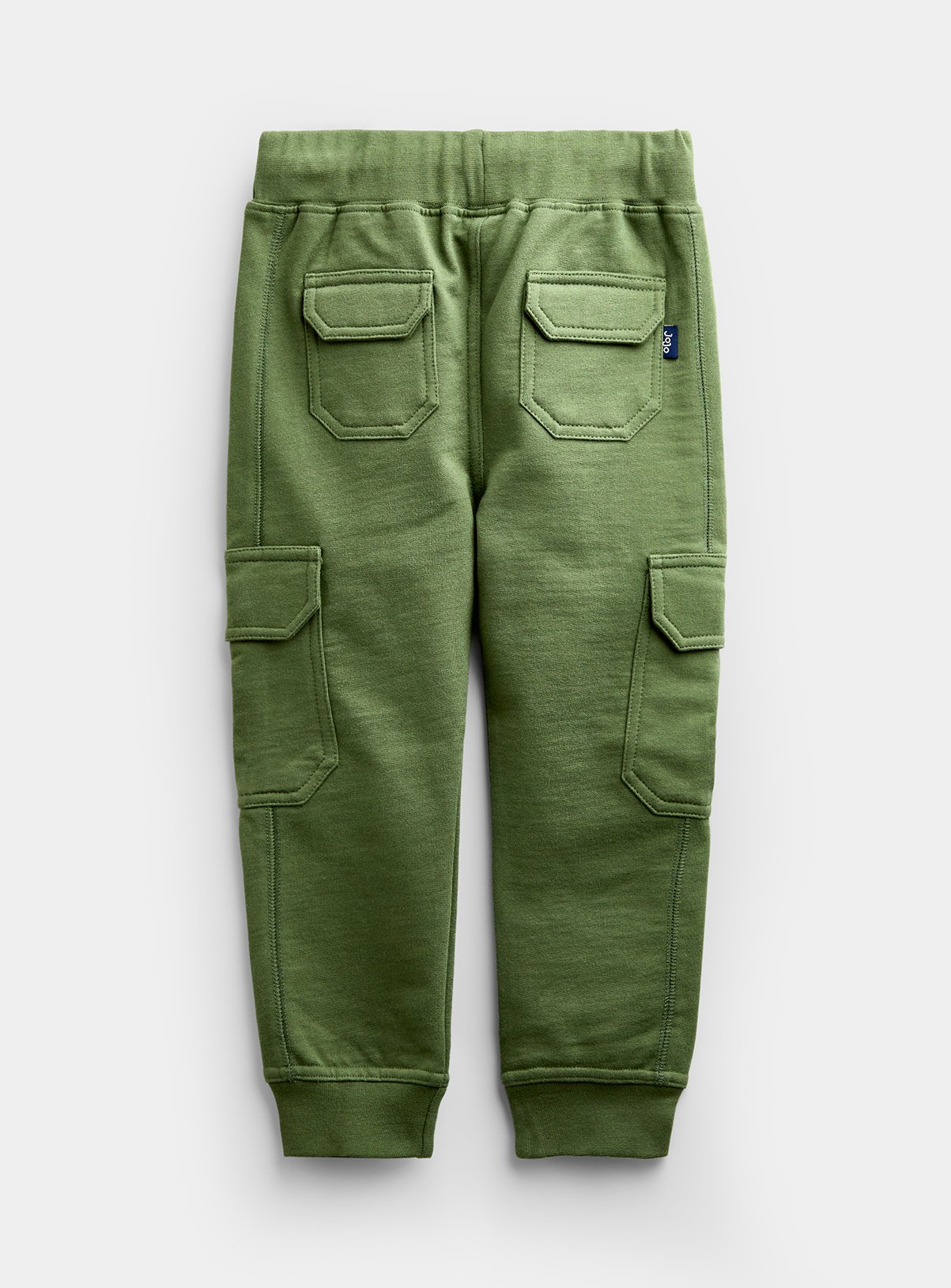 JOJO MAMAN BÉBÉ 2 Pack Cargo Joggers Khaki 18-24 months - Image 5 thumbnail
