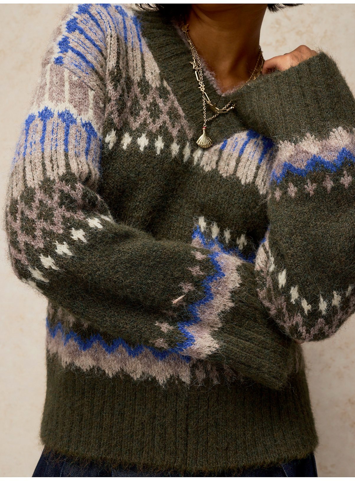 WHITE STUFF Kelly Fluffy Jumper 8 - Image 2 thumbnail