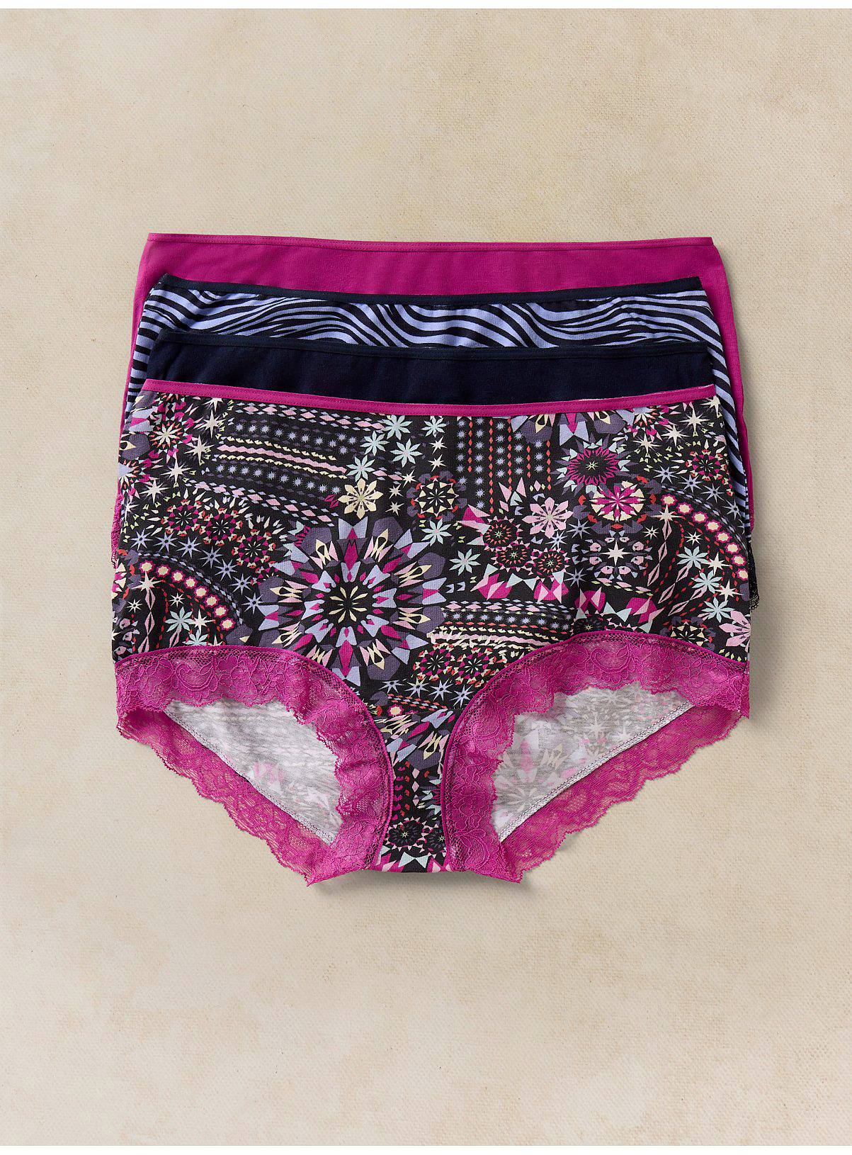 WHITE STUFF 4 Pack Hipster Knicker Set S - Image 1