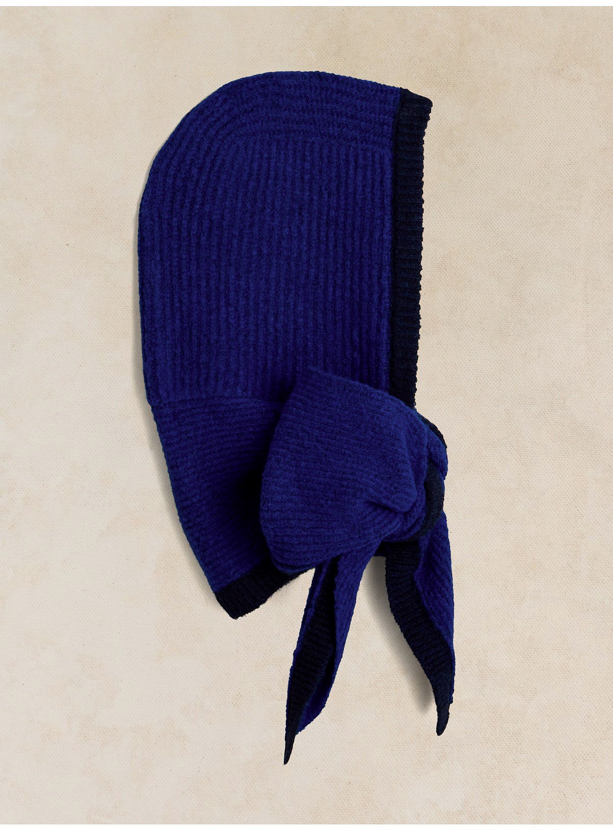 WHITE STUFF Hooded Knit Scarf One Size - Image 2 thumbnail