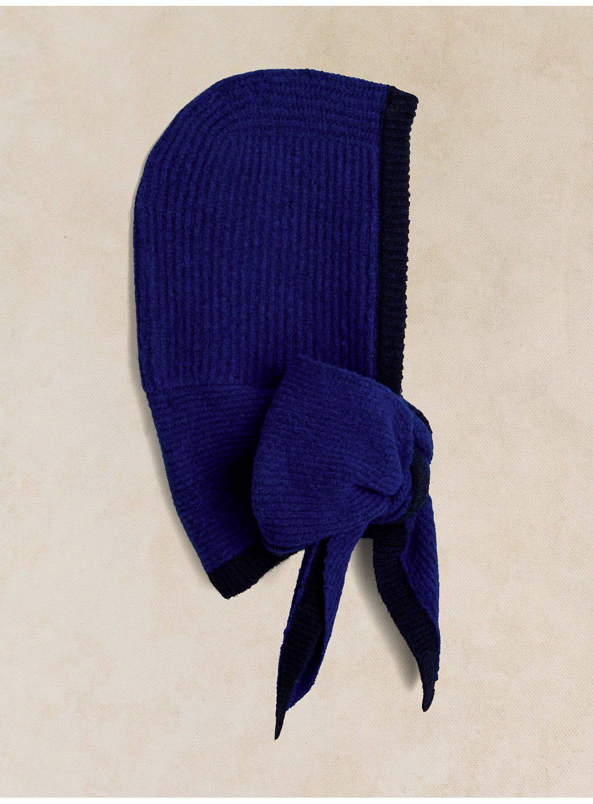 WHITE STUFF Hooded Knit Scarf One Size - Image 2
