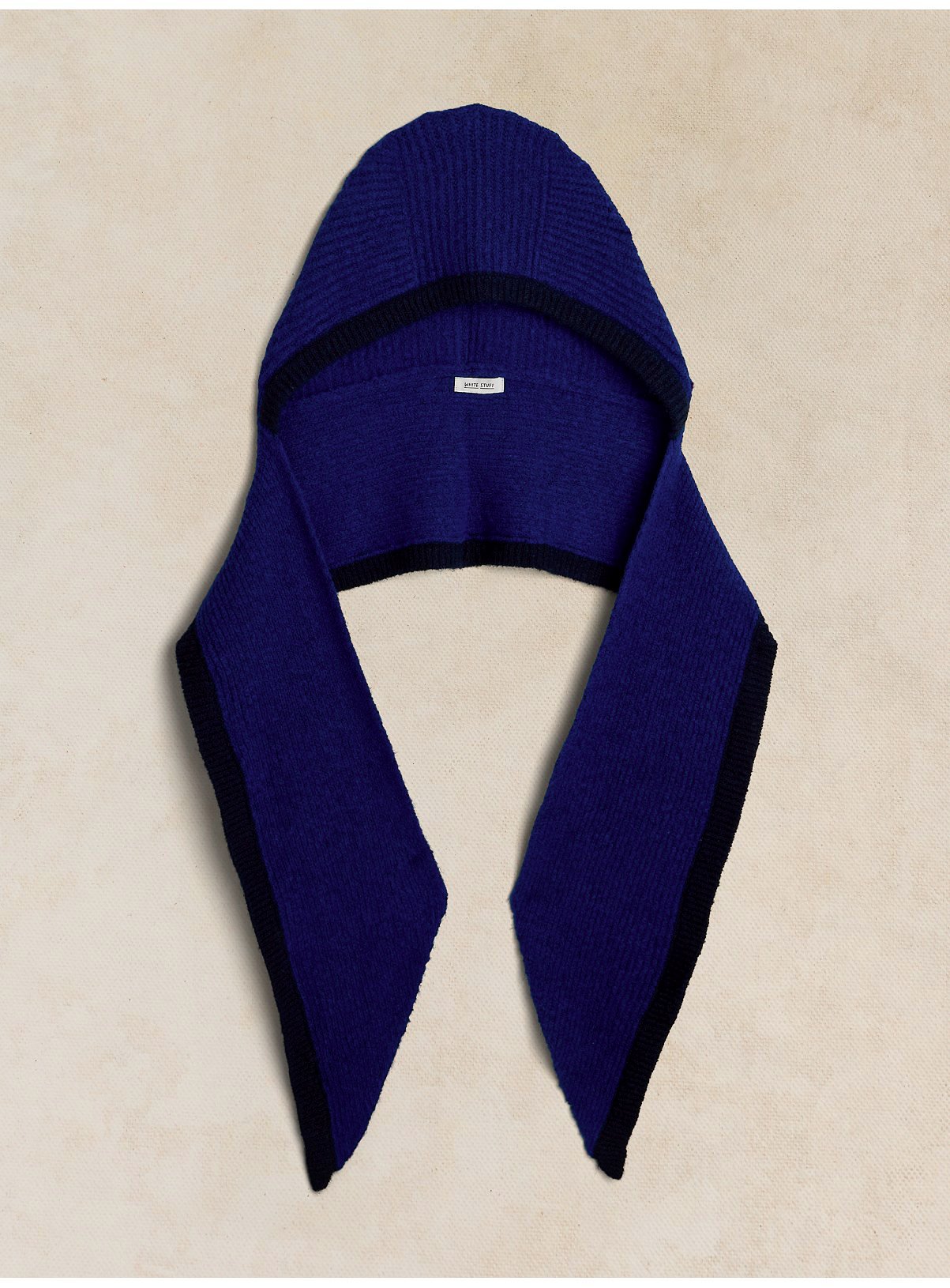 WHITE STUFF Hooded Knit Scarf One Size - Image 4 thumbnail