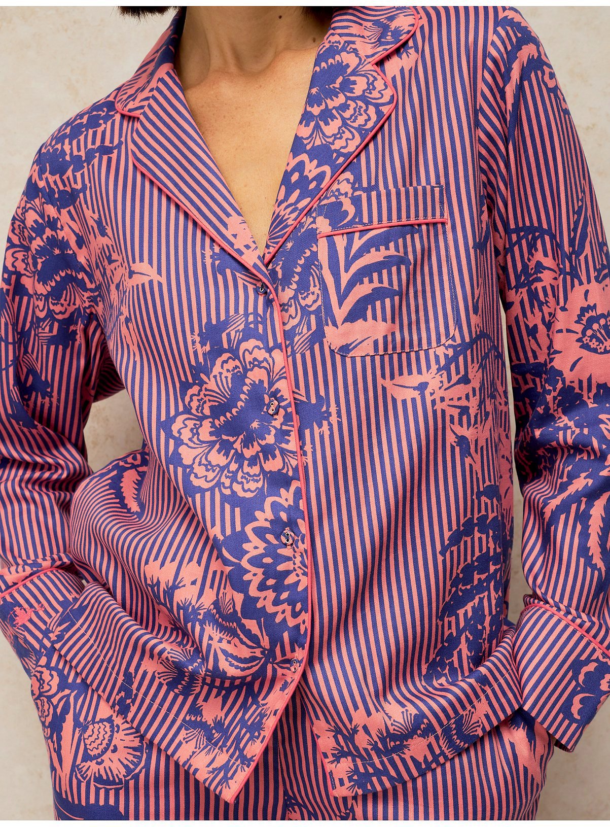 WHITE STUFF Nina Pyjama Shirt XL - Image 2 thumbnail