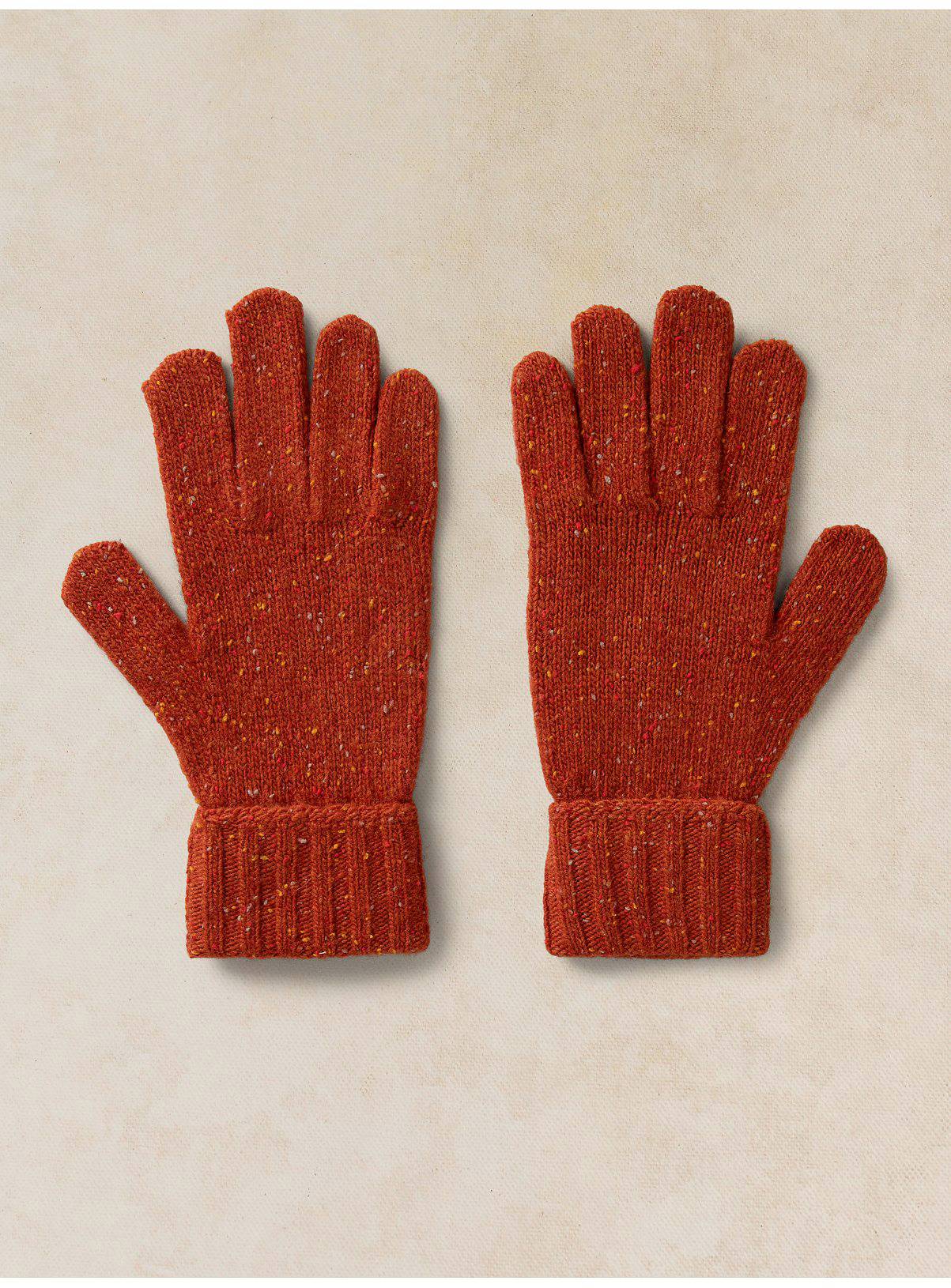 WHITE STUFF Nep Cable Gloves One Size - Image 2