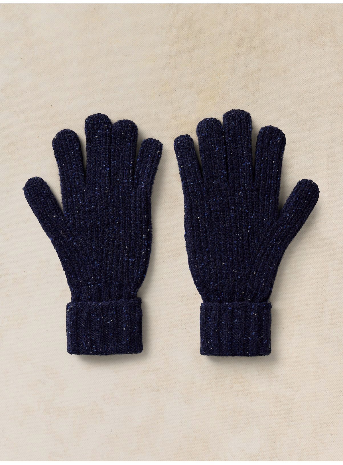 WHITE STUFF Nep Rib Gloves One Size - Image 2 thumbnail