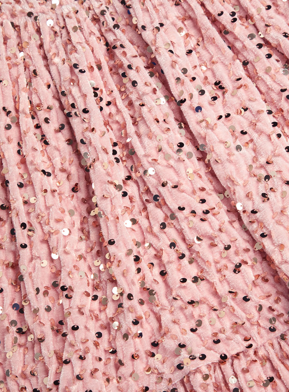 MONSOON Fenella Sequin Velvet Party Dress 3 years - Image 4 thumbnail