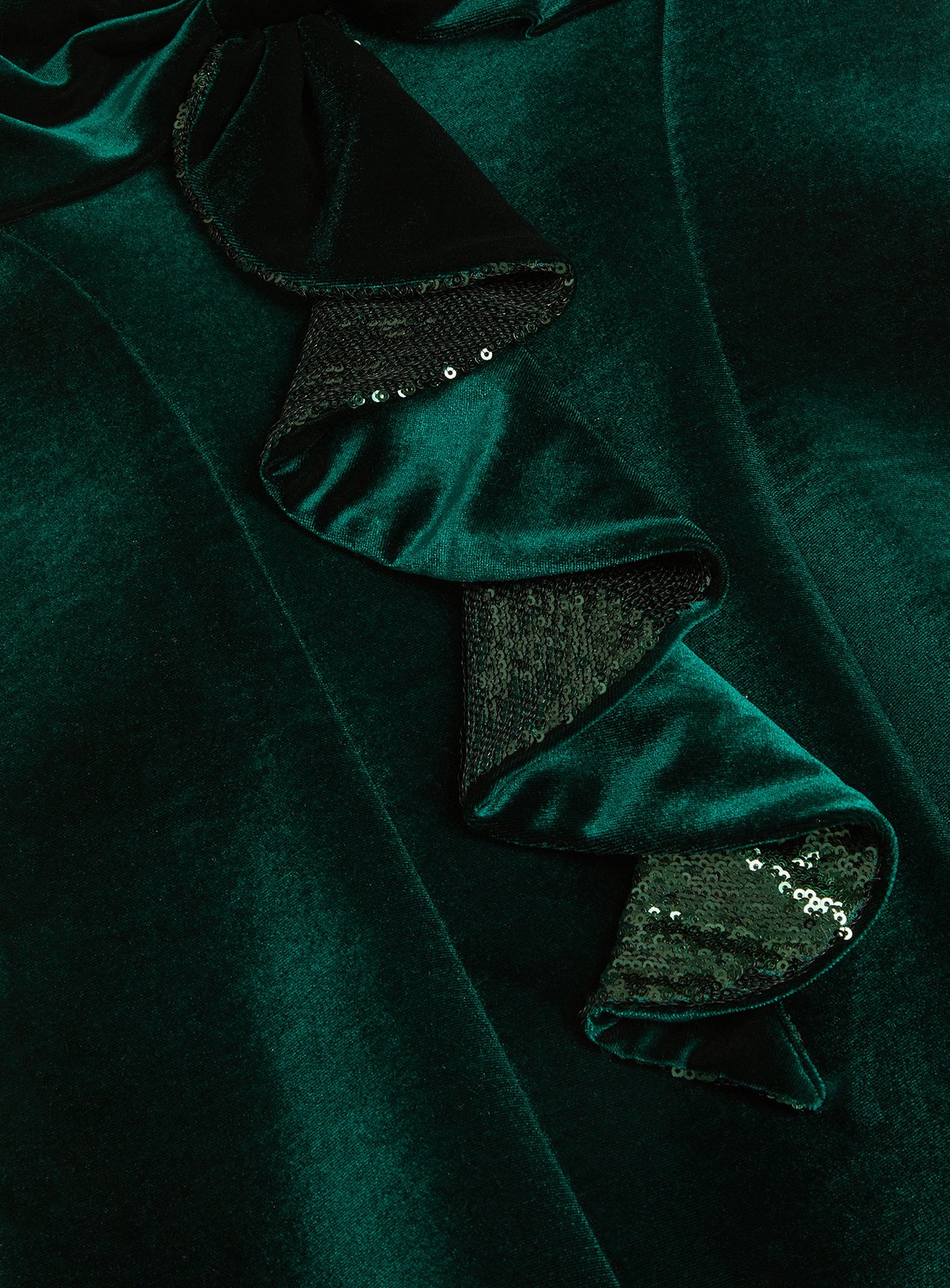 MONSOON Genevieve Sequin Bow Velvet Party Dress 3 years - Image 4 thumbnail