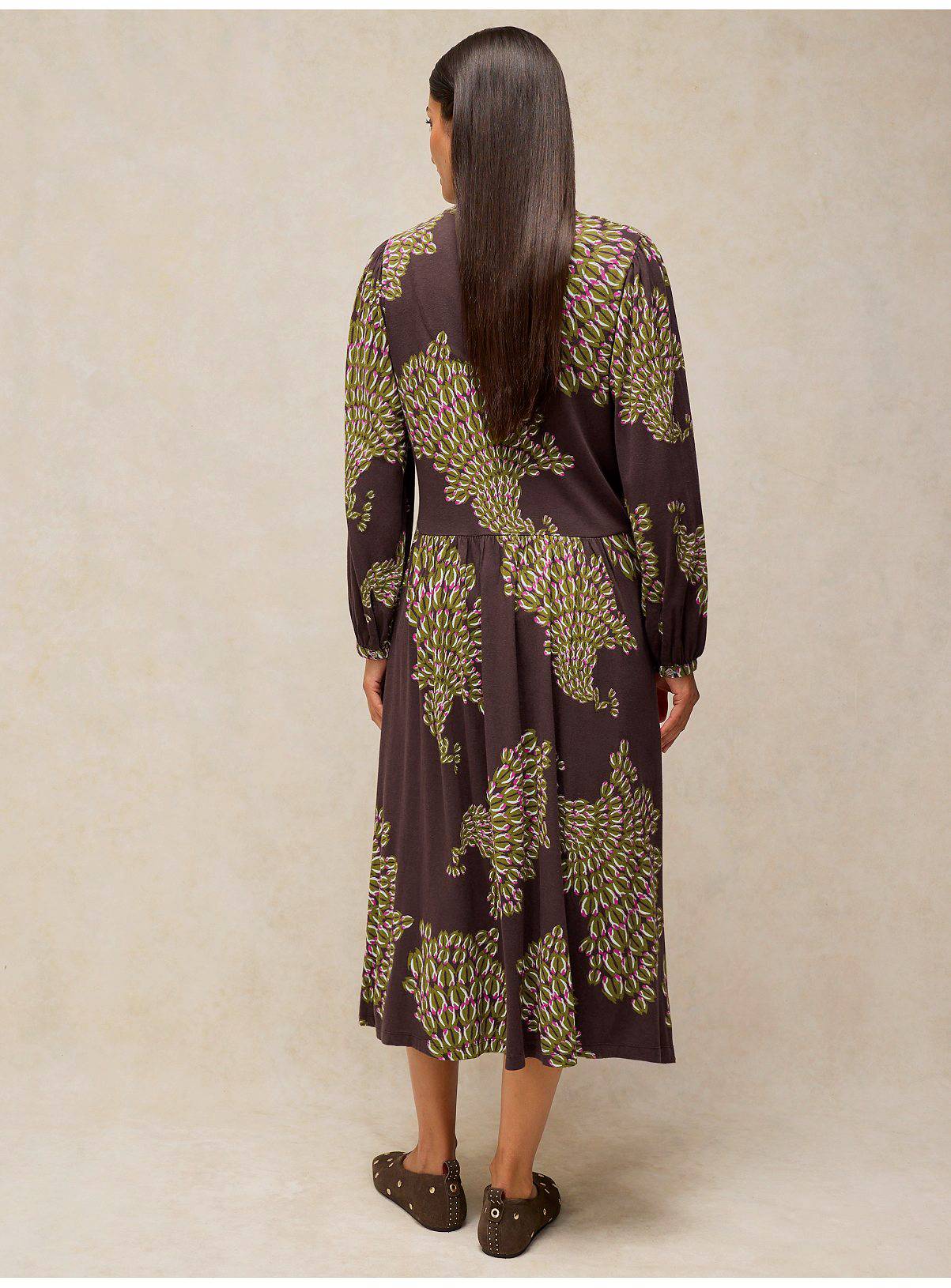 WHITE STUFF Leah Jersey Dress 16R - Image 3