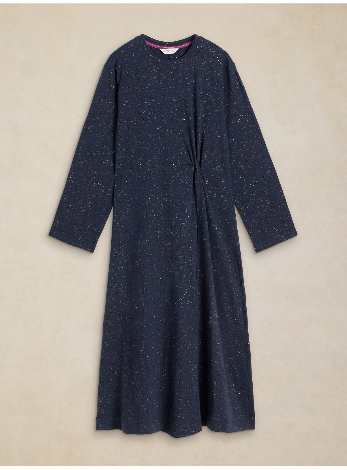 WHITE STUFF Gracie Sparkle Twist Dress 20R - Image 5 thumbnail