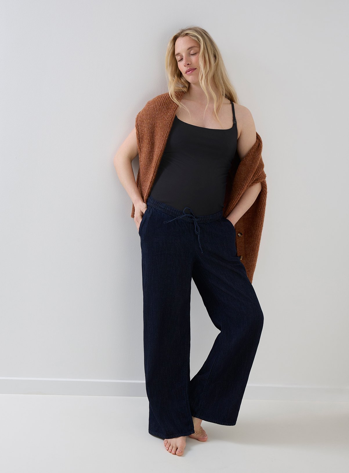 JOJO MAMAN BÉBÉ 2 Pack Maternity & Nursing Vest Top M - Image 6 thumbnail