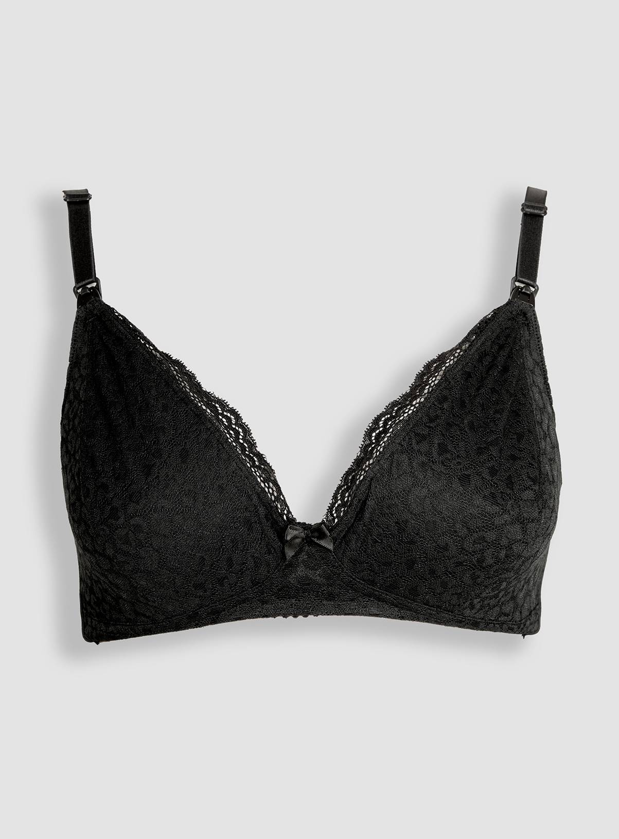 JOJO MAMAN BÉBÉ 2 Pack Maternity & Nursing Lace Bra L - Image 6