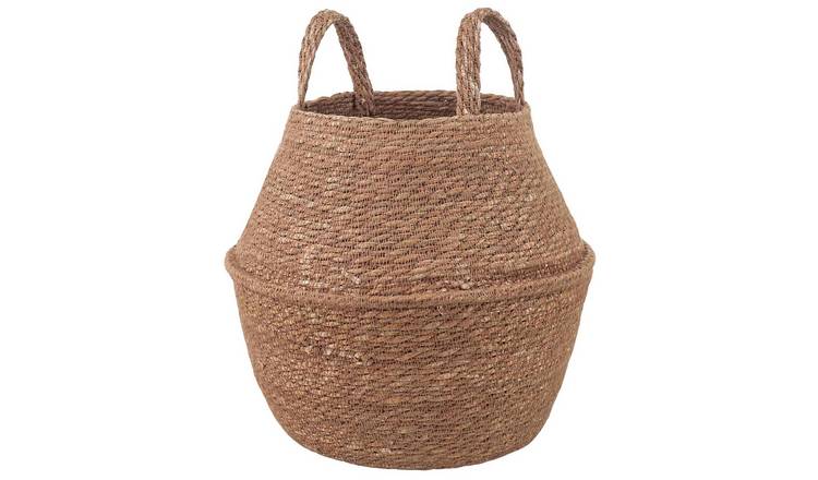 Walplus Seagrass Plant Pot - Natural - 22 x 20 cm