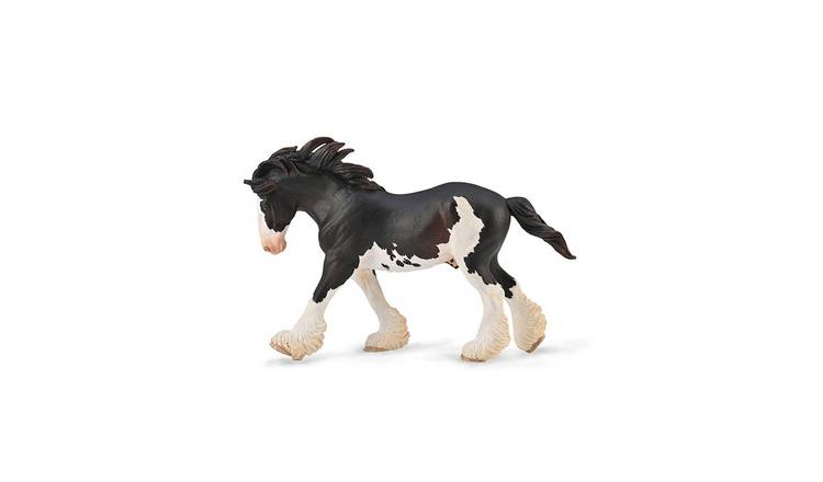 CollectA Clydesdale Stallion - Black Sabino - 3 Years +