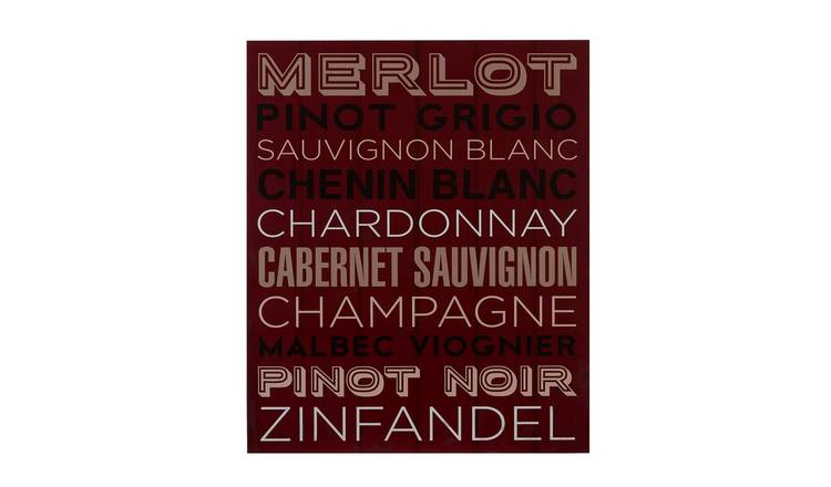 Orsina Madera Wine List Wall Plaque