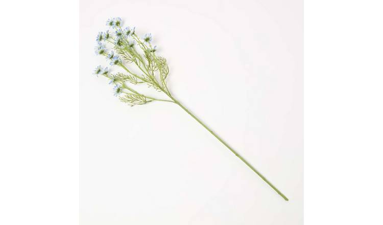 Homescapes Handcrafted Artificial Daisy Flower Stem - Blue