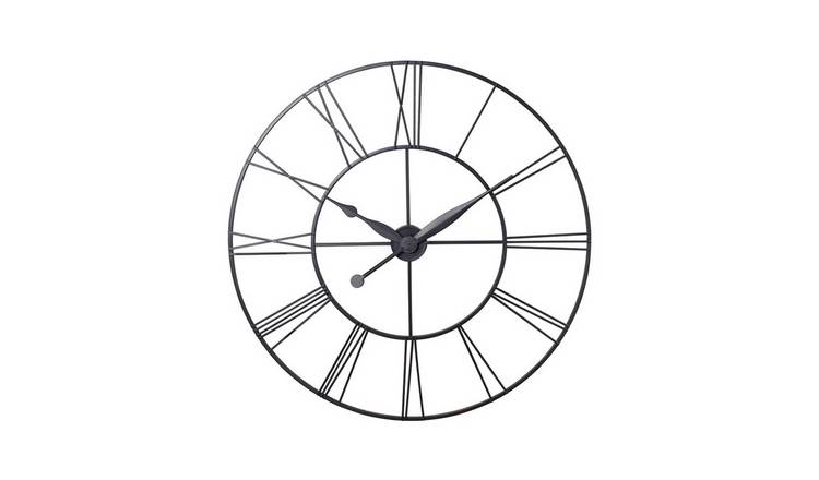 Living and Home 80cm Cutout Wall Clock