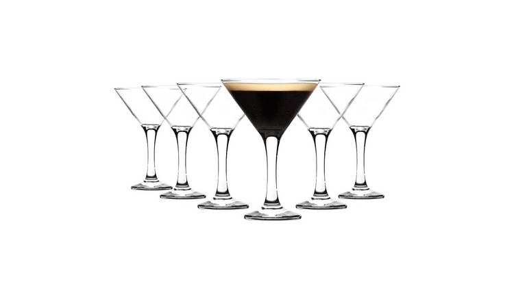 LAV Misket Espresso Martini Glasses - 175ml - Clear - Pack of 6
