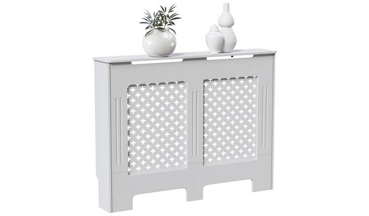 Vida Designs Oxford Medium Radiator Cover - White