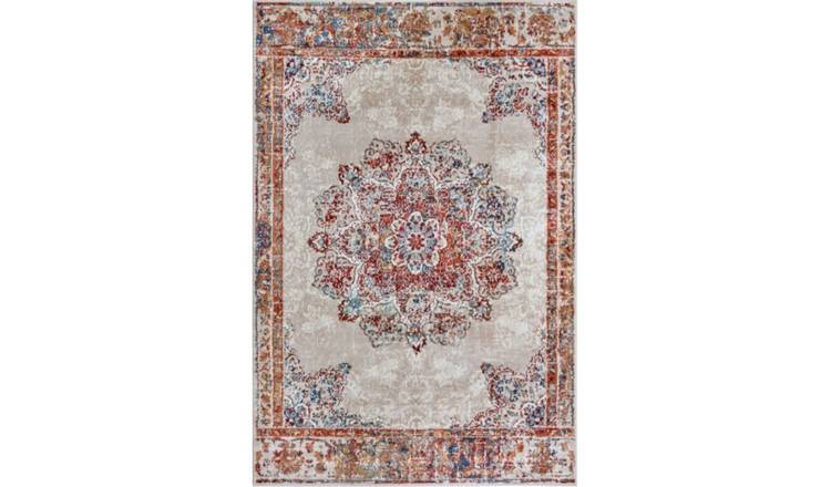 Hanse Home Cream Orient Maderno Medallion Rug - 57 x 90cm