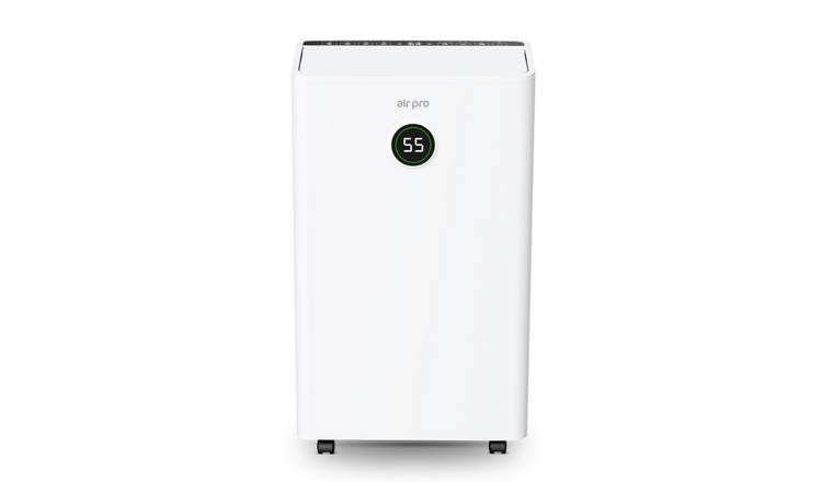 MONHOUSE 16L/Day Digital Dehumidifier with 5.5L Container & 24H Timer - White