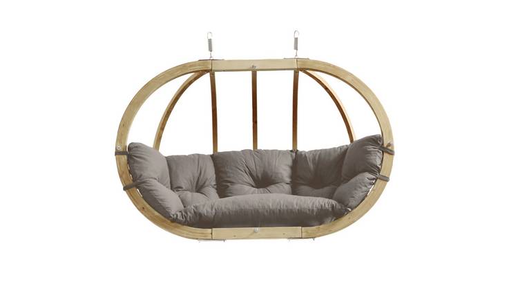 Amazonas Globo Royal Double Seater Hanging Chair - Taupe
