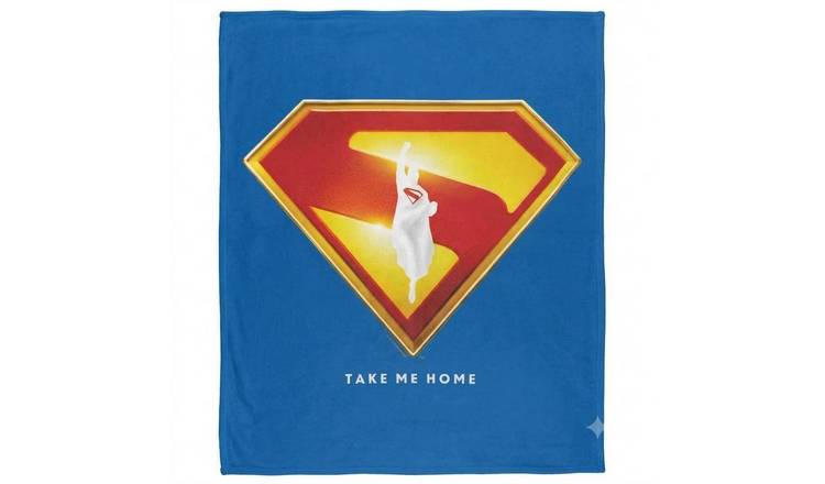 Superman Take Me Home Throw - 152cm x 127cm
