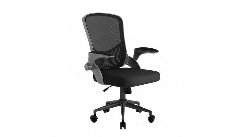 Rattantree Ergonomic Mesh Office Chair with Storage Backrest - Black