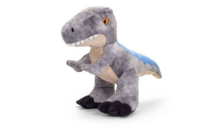 Keeleco Raptor Plush Soft Toy - Grey