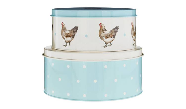 Orsina Mrs Henderson Set of 2 Round Cake Tins