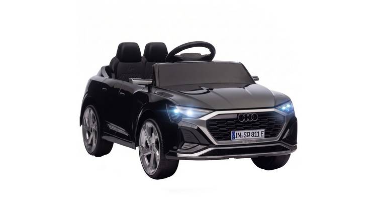 AIYAPLAY Audi Q8 e-tron Sportback 12V Remote Control Ride On Car – Black