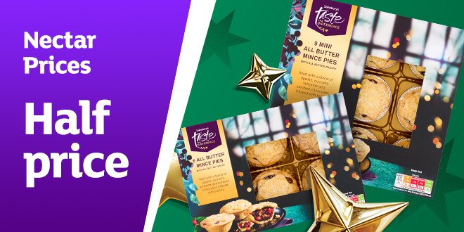 Mince pies have landed.