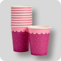 Party tableware.