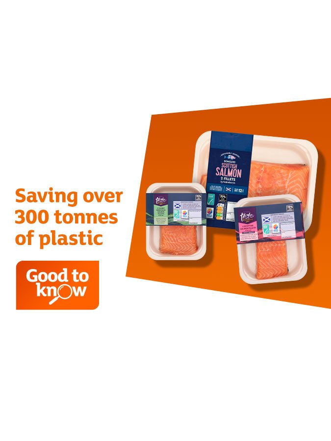 Changing up our Salmon Fillet packaging.