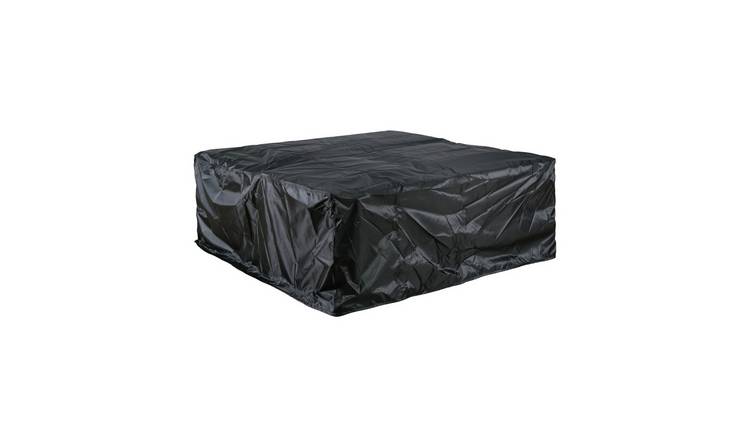HomeGardenDirect Outdoor Rain Cover 185x185 - Black