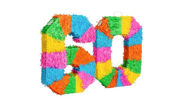 Fax Potato Fax Potato Pinata Set with Stick & Blindfold - 60th Birthday