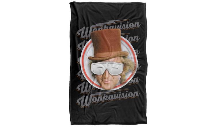 Willy Wonka & The Chocolate Factory Wonkavision Blanket - 152cm x 127cm