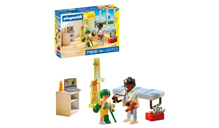 Playmobil Action Heroes Paediatrician and Patient with Teddy Bear
