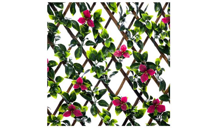 Ark Mat Expanding Wooden Trellis Privacy Screen - 200cm x 100cm - Maple
