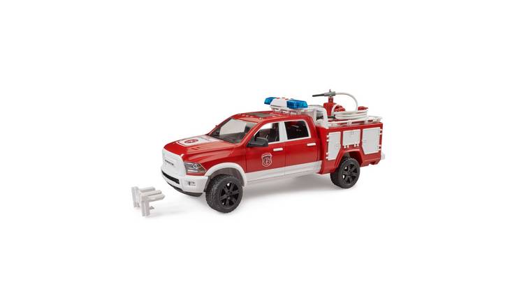 Bruder RAM 2500 Fire engine truck with Light + Sound Module Childrens Toy Model