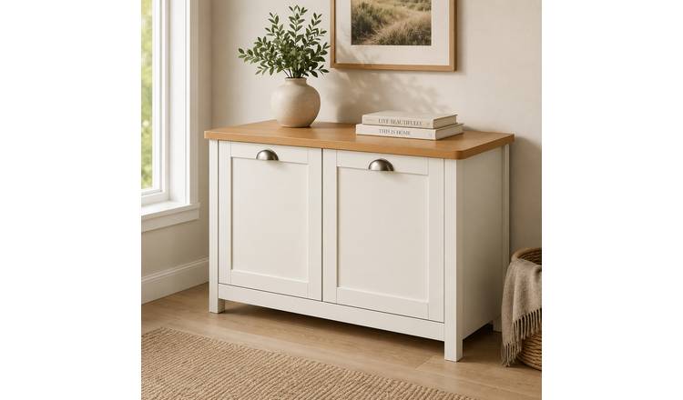 Home Treats Berlin 2 Door Sideboard Cabinet - White