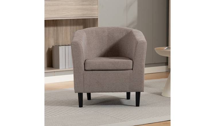 Artemis Home Beulah Fabric Accent Chair - Brown